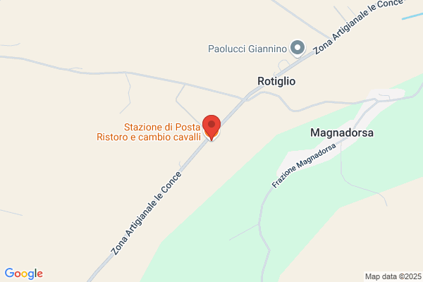 Stazione di Posta Ristoro e cambio cavalli