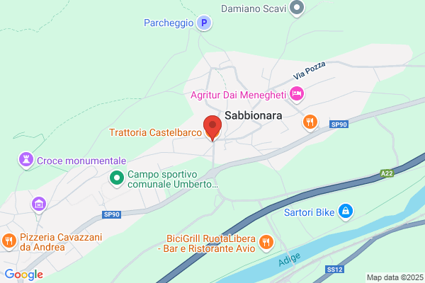Ptp Trattoria Castelbarco 8-20 (Or.:est.7-21. Inv)