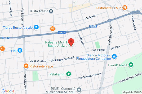 Palestra McFIT Busto Arsizio