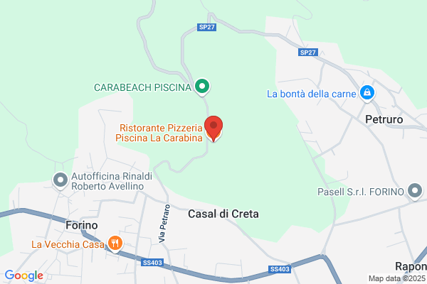 Ristorante Pizzeria Piscina La Carabina