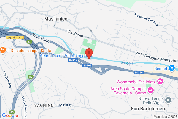 Action Como Via Asiago