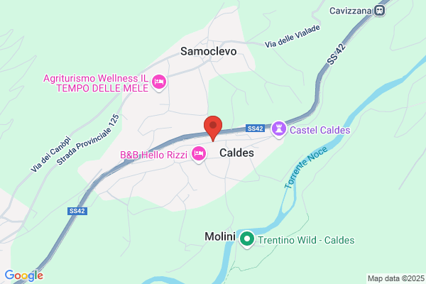 Ptp Albergo Caldes . 8-20 (Or.: Est. 7-21; Inv)