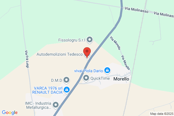 Autodemolizioni e Soccorso Stradale Tedesco