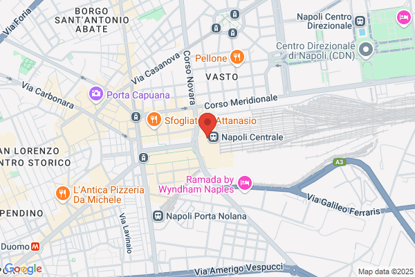 Sixt Autonoleggio e furgoni Napoli stazione centrale