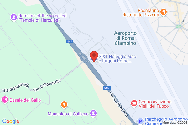 SIXT Noleggio auto e furgoni Roma Ciampino Aeroporto