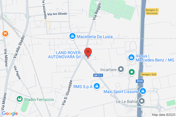 Autonovara - Concessionaria Land Rover