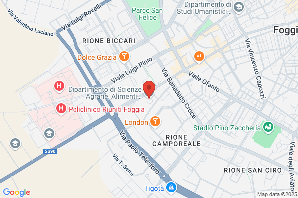 Universita Degli Studi Di Foggia/Facolta Di Agraria/Servizi gen. /// (Informaz