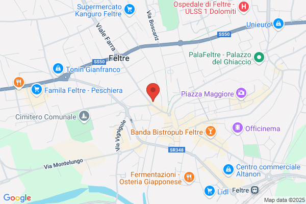Amplifon Viale Giuseppe Mazzini, Feltre
