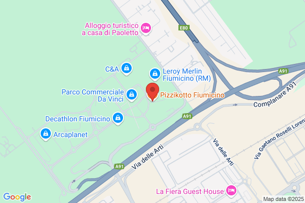 Pizzikotto Fiumicino - Parco Commerciale Da Vinci