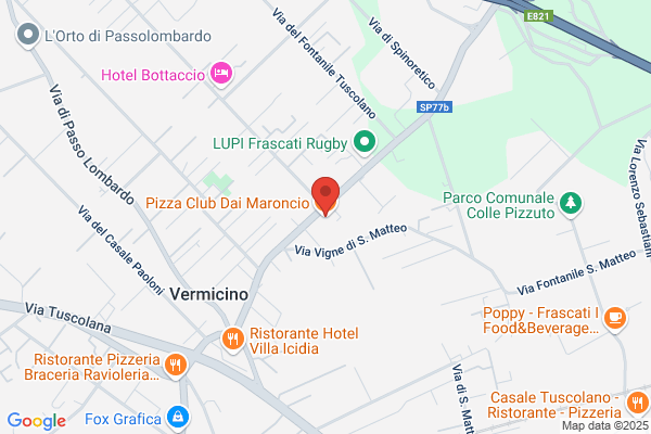 Pizza Club Dai Maroncio Srl