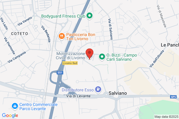 Motorizzazione Civile Ufficio Provinciale Di Livorno