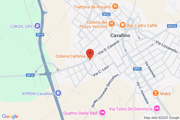 Osteria Pizzeria Carbinia