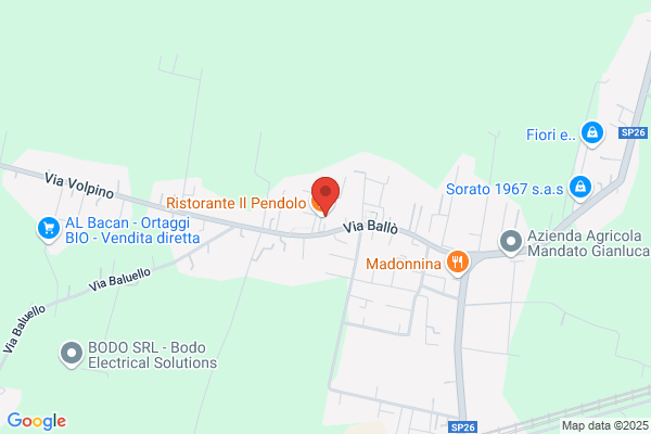 Ptp Ristorante Il Pendolo 9-21 (Or. Est. 9-20 Inv.)