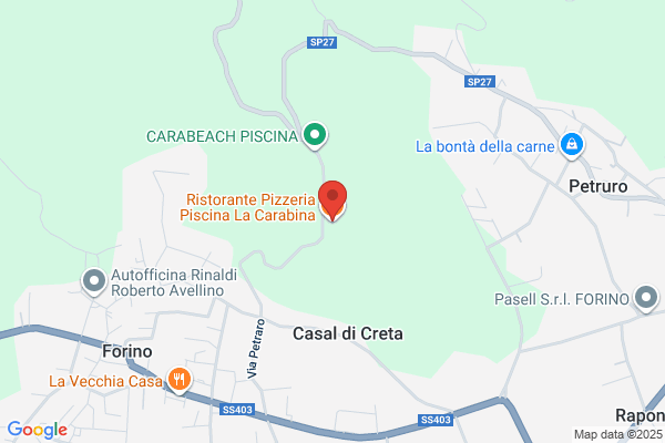 Ristorante Pizzeria Piscina La Carabina