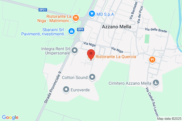 Ristorante Pizzeria La Quercia Di Mella Pia Maria