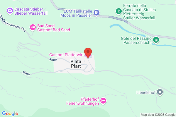 Ptp Albergo Plata%gasthof Platterwirt (Or.: 9-12. 15-18)