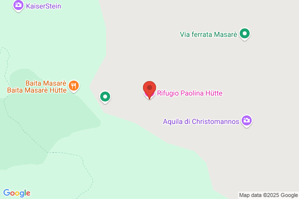 Ptp Rifugio Paolina%schutzh:utte Paolinah:utte (Or. 9-12 15-18)