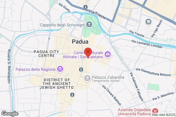 Negozio di occhiali da sole SOLARIS Via Altinate Padova