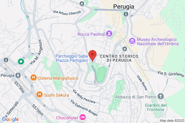 Parcheggio Saba Piazza Partigiani