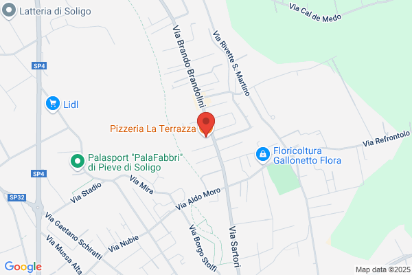 Pizzeria La Terrazza Di Padoin Silvio