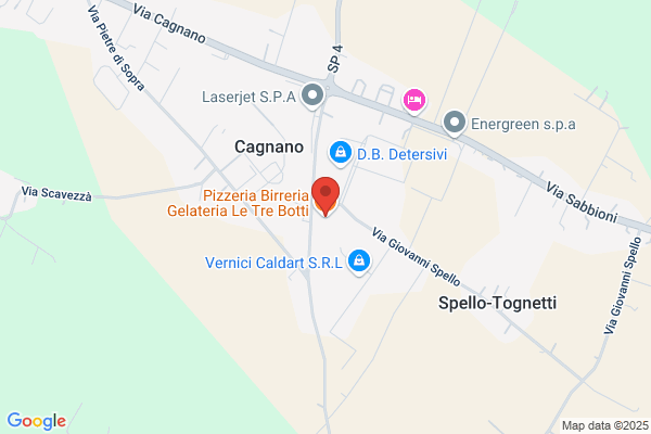 Pizzeria Birreria Gelateria Le Tre Botti