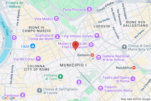 Via Sistina, 121 - 00187 ROMA