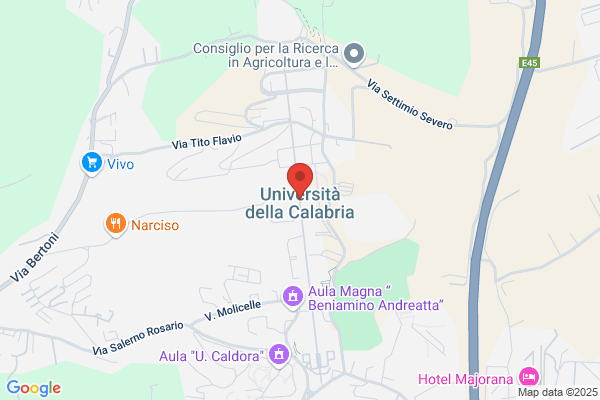 Universita Degli Studi Della Calabria