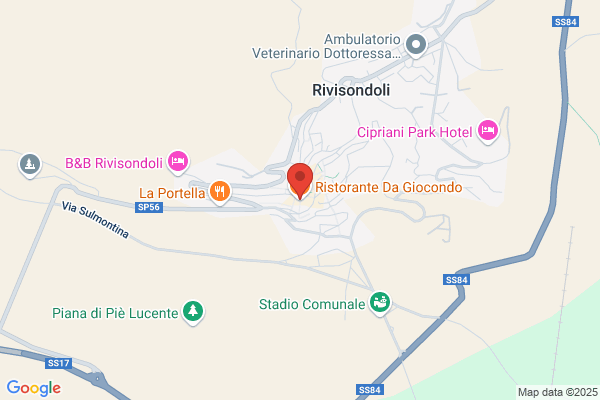 Ptp Gasbarro Giocondo 1 (Orario-9.30/13-17/2)