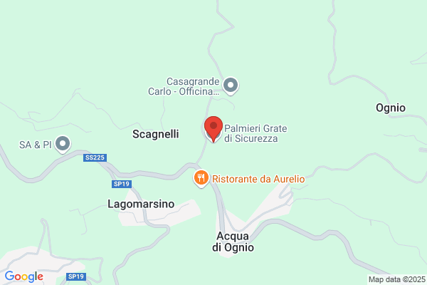 Palmieri Grate di Sicurezza