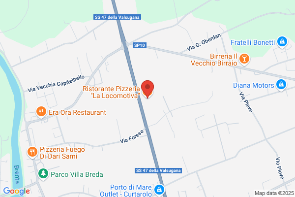 Ristorante Pizzeria La Locomotiva