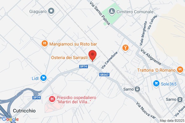 Osteria Dei Sarrastri Di Fasolino G.&sirica A.Sas