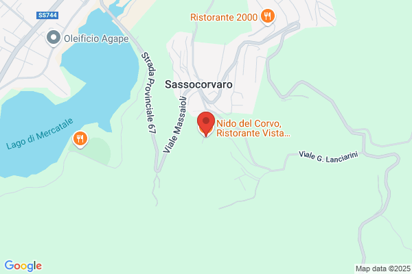Nido del Corvo, Ristorante Vista Panoramica