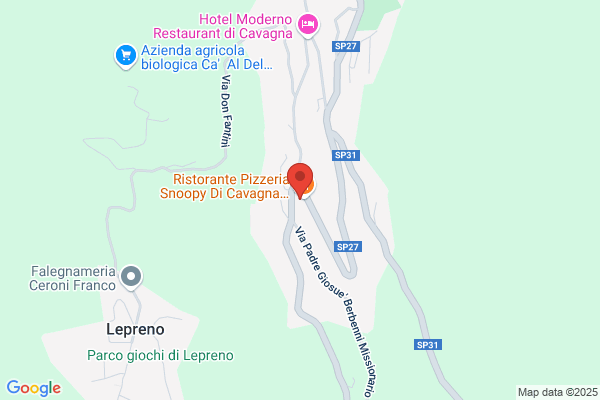 Ristorante Pizzeria Snoopy Di Cavagna Nadia E C. S.A.S.