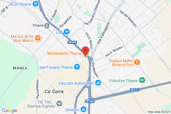 Mcdonald’s Thiene Drive