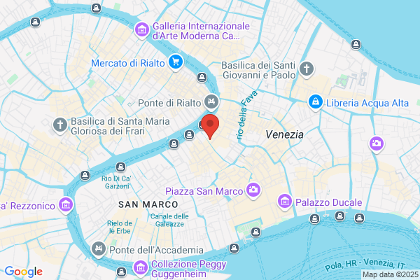 Negozio di occhiali da sole SOLARIS Calle del Lovo Venezia