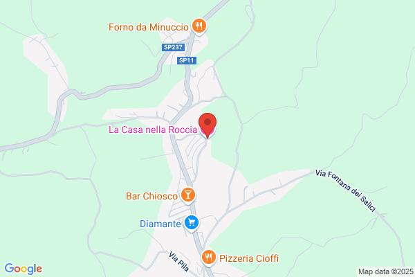 La Casa nella Roccia B&B con SPA ad uso privato